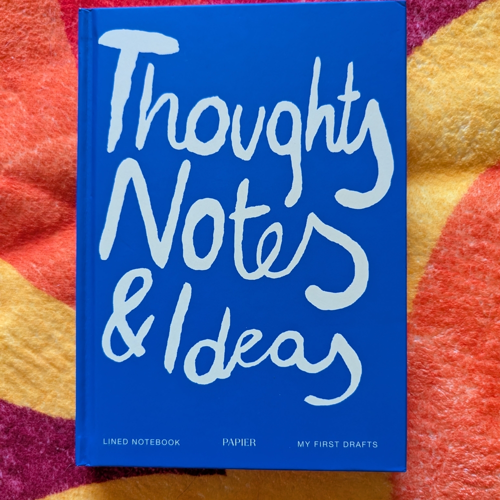 Blue Lined Notebook